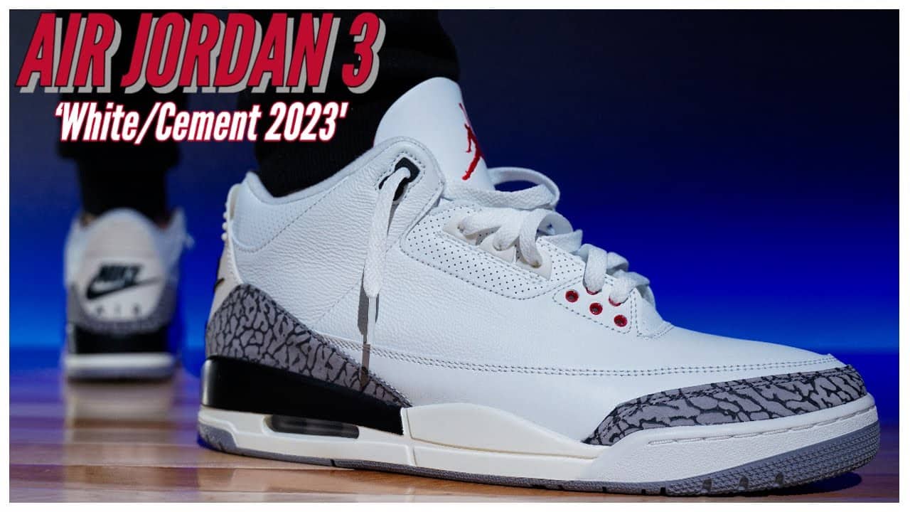 Air Jordan 3 White Cement 2023