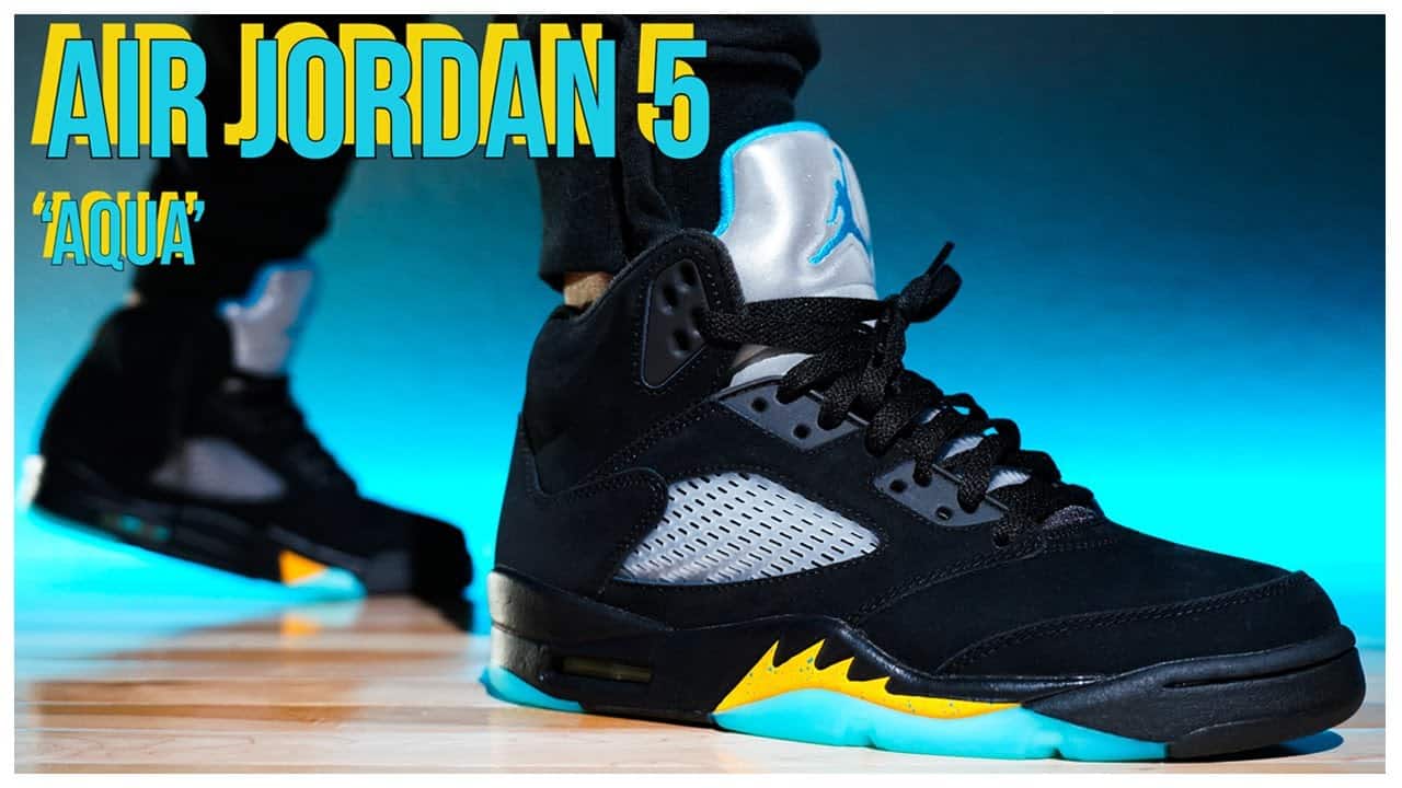 Air Jordan 5 Aqua