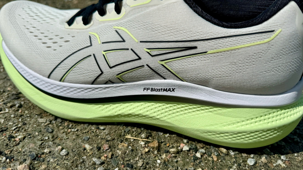 Asics GlideRide Max cushion close up